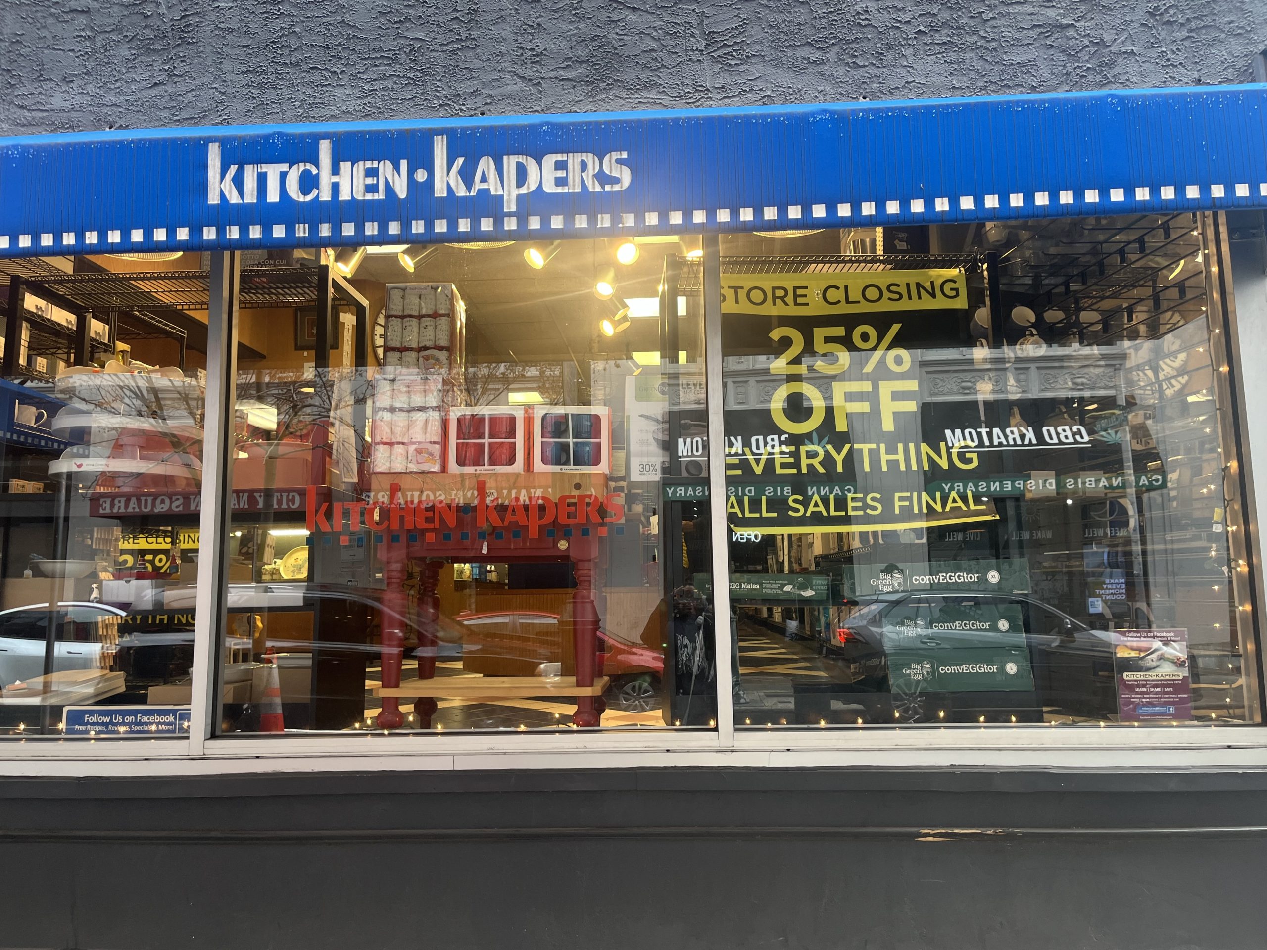 Kitchen Kapers Is Going Out Of Business