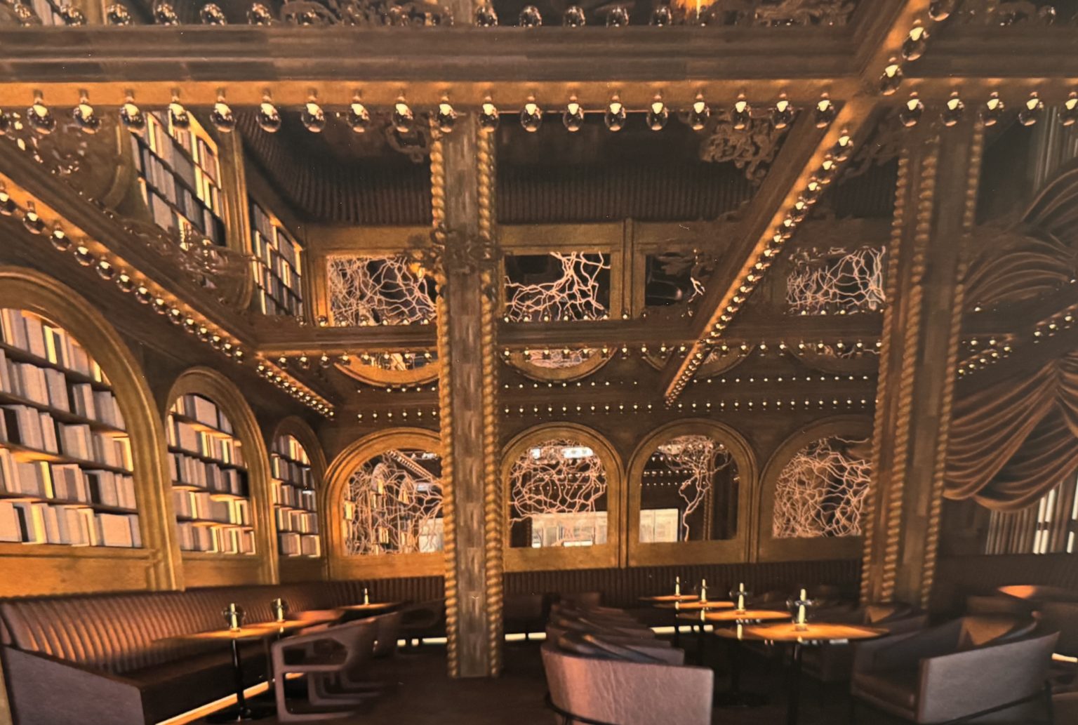 The Renderings For New Restaurant Mr. Edison At The Bellevue Hotel Are ...