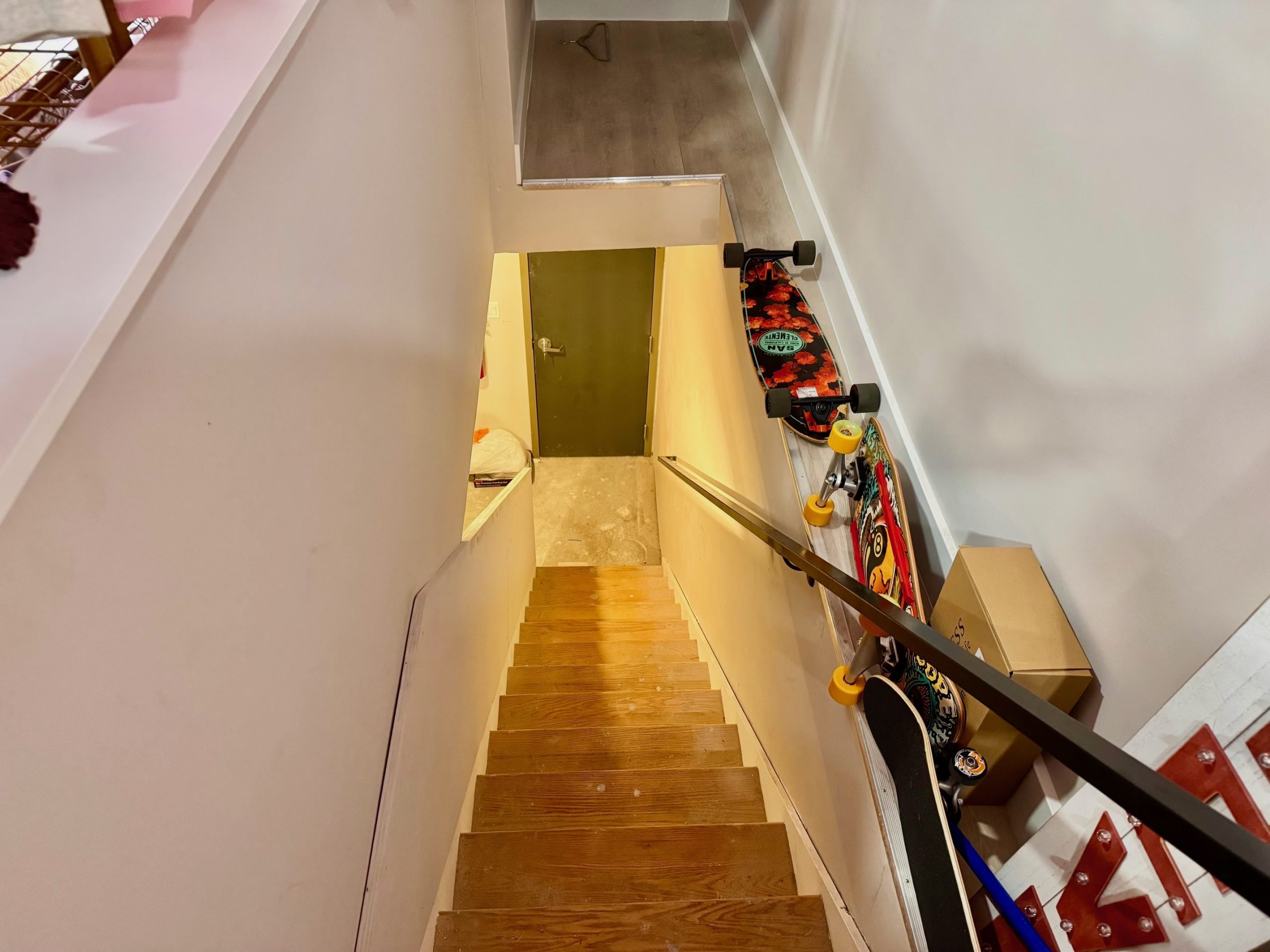 madcat-brewtique-basement-page-burners-stairs